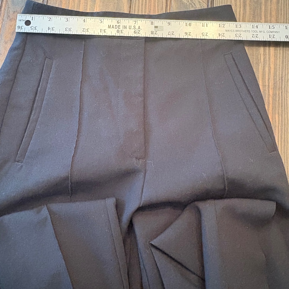 Zara Woman Black High Waist Pants